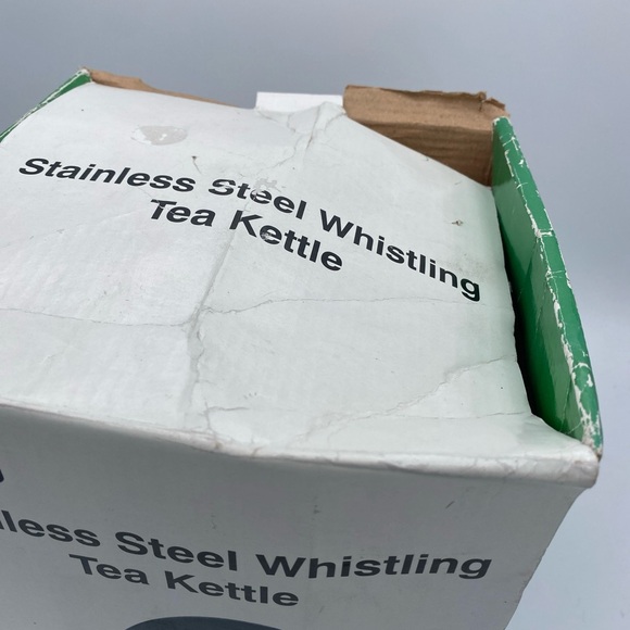 VTG Cook Supreme Whistling Tea Kettle Stainless Steel Bakelite Handle 2 1/2 Qt - Picture 14 of 15